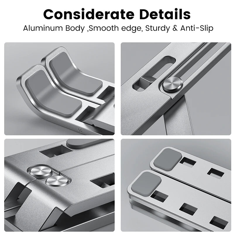 Minimalist Alloy Laptop Riser