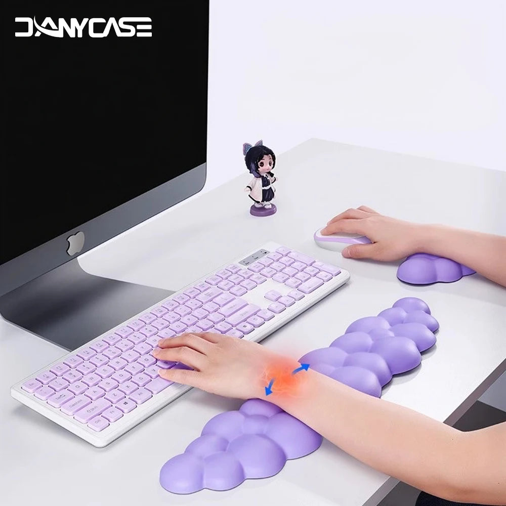 Ergonomic Cloud Wrist Rest