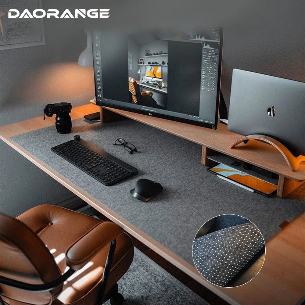 Premium Wool Felt Desk Pad