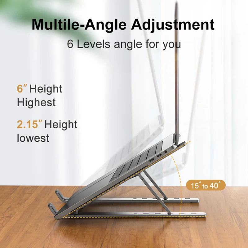 Minimalist Alloy Laptop Riser