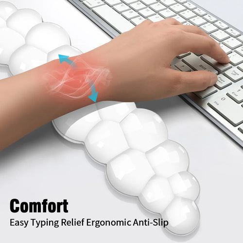 Ergonomic Cloud Wrist Rest