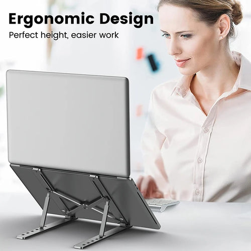 Minimalist Alloy Laptop Riser