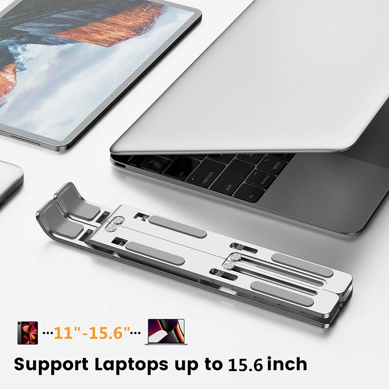 Minimalist Alloy Laptop Riser