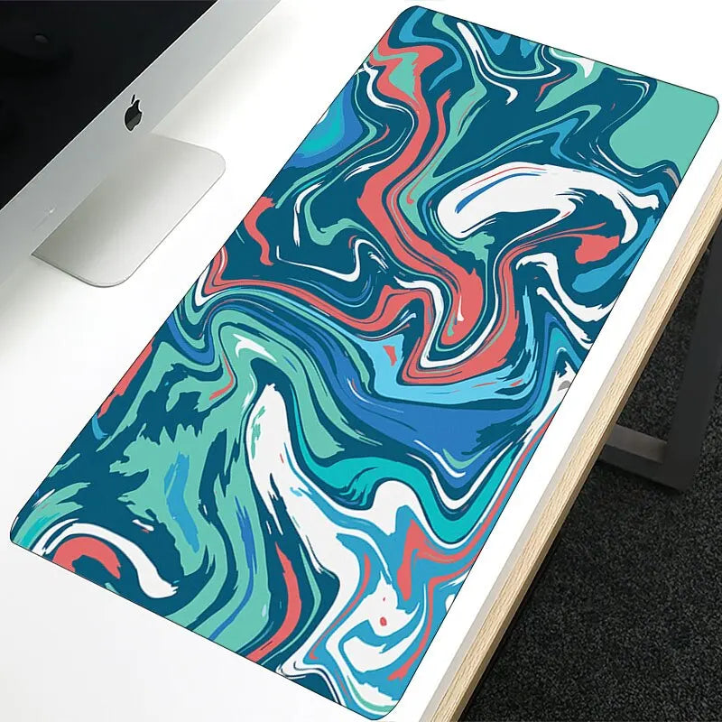 Liquid Marble Desk Mat